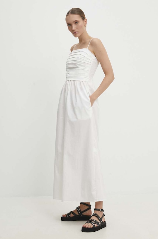 Answear Lab rochie d807.id alb WW24