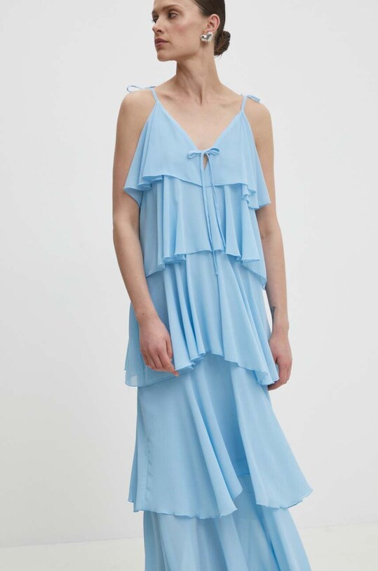 Answear Lab rochie legat albastru 22277yr.FKK