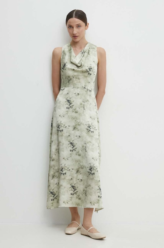 Answear Lab rochie 22488lr.FKK verde WW24