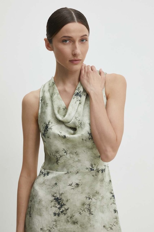 Answear Lab rochie verde 22488lr.FKK