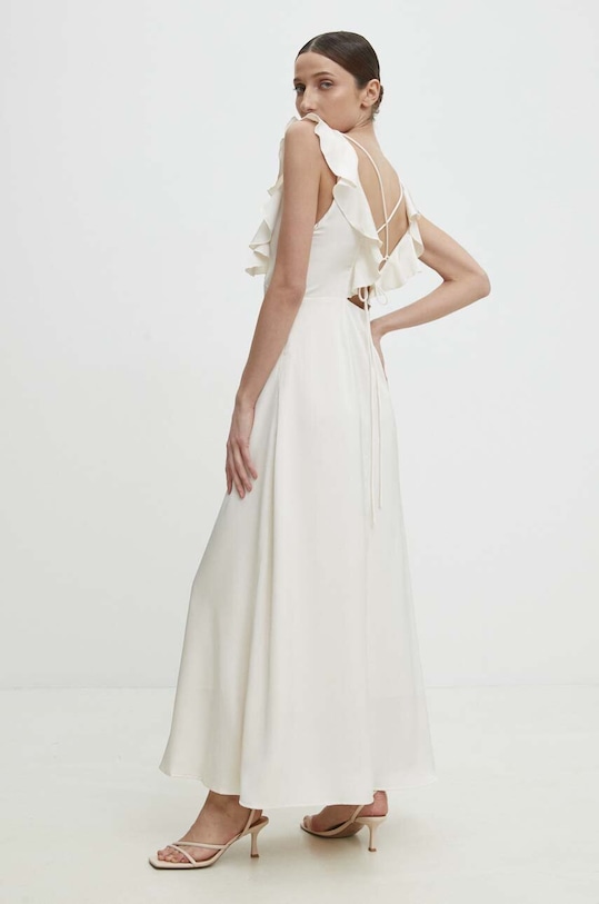 Answear Lab sukienka casual beżowy 22193yr.fkk