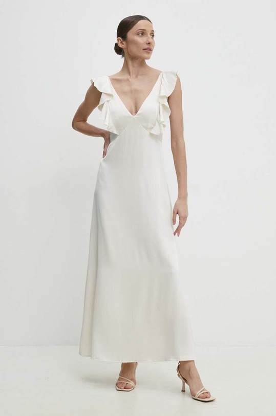 Answear Lab sukienka 22193yr.fkk beżowy WW24