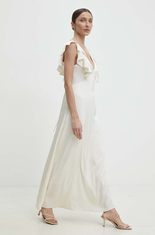 Odzież Answear Lab sukienka 22193yr.fkk beżowy