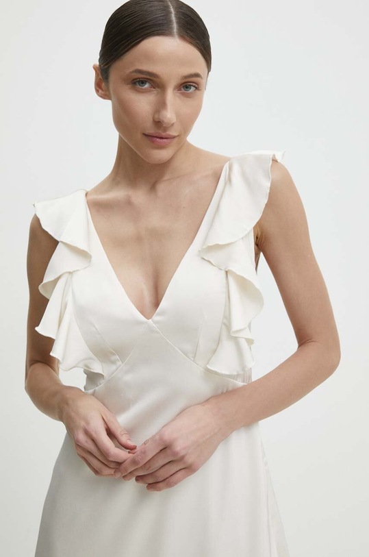 Answear Lab sukienka beżowy 22193yr.fkk