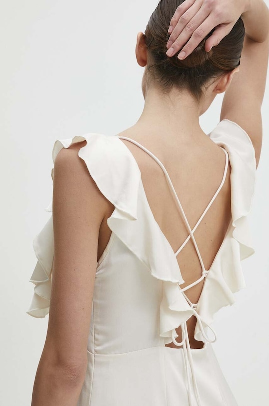 Answear Lab sukienka 22193yr.fkk beżowy