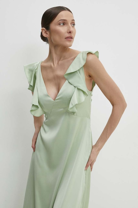 Šaty Answear.LAB zelená 22193yr.fkk