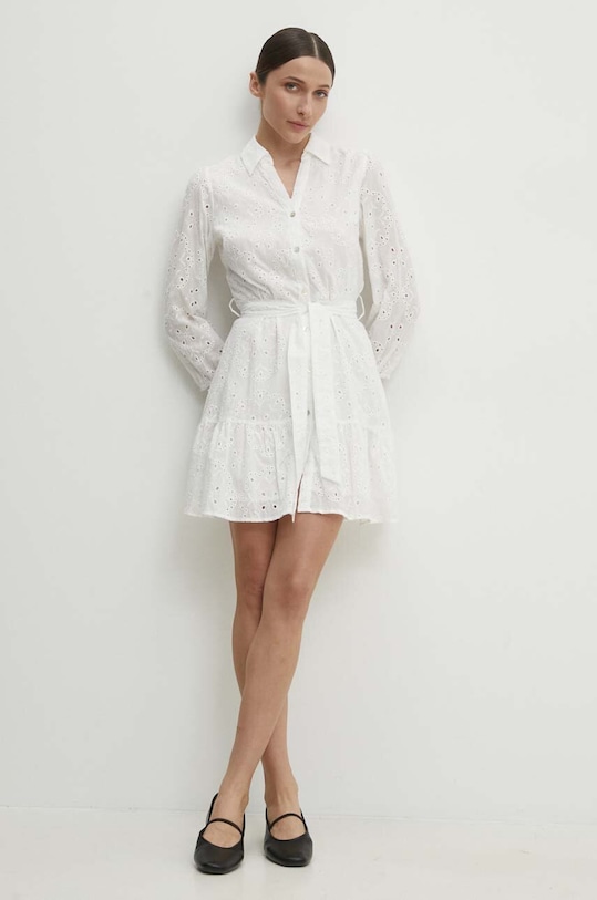 Answear Lab sukienka bawełniana f2334.2.FKK biały WW24