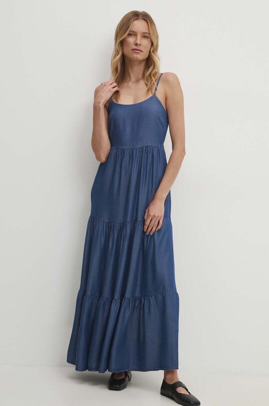 Φόρεμα Answear.LAB casual μπλε bm23078.80.ikk