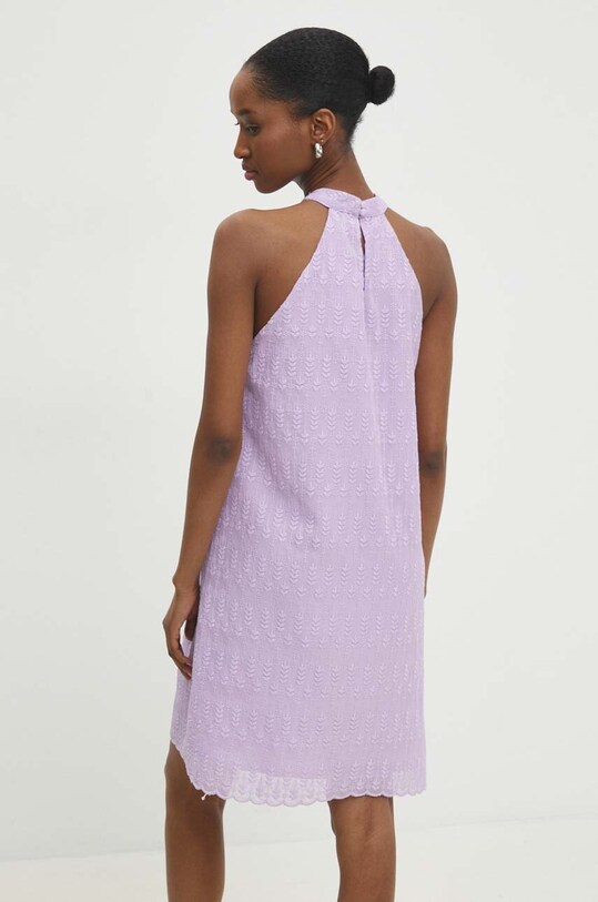 Answear.LAB sukienka fioletowy 4376d.fh