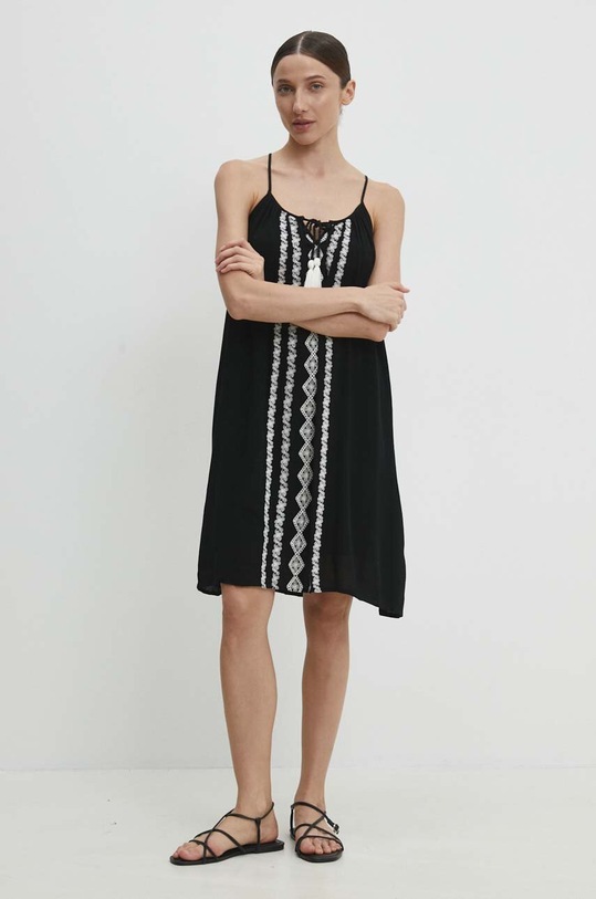 Haljina Answear.LAB IC2544V.HWK crna WW24