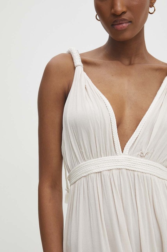 Bavlnené šaty Answear.LAB W10906.HWK béžová