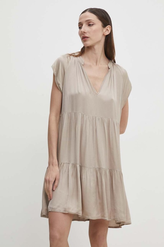 Šaty Answear.LAB béžová 95483ab.ijs
