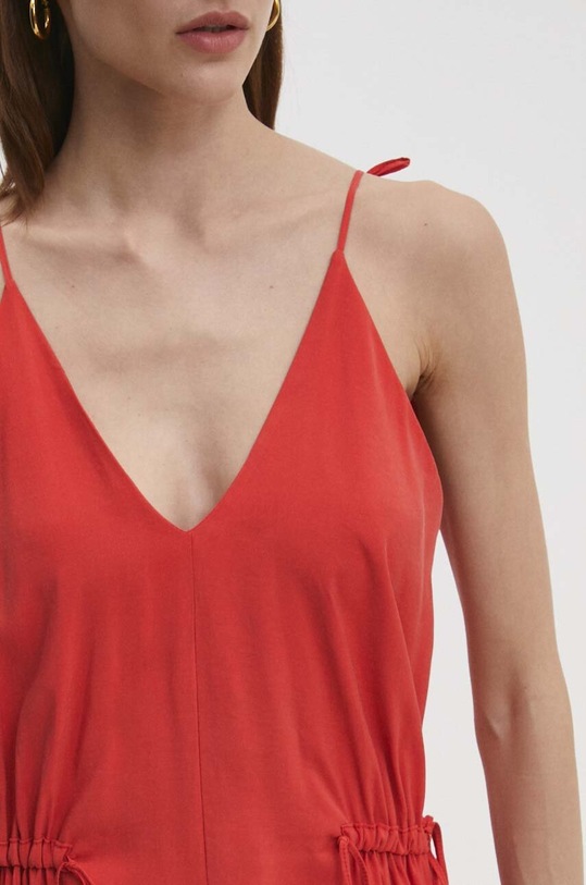 Answear Lab sukienka d831200250.ijs czerwony