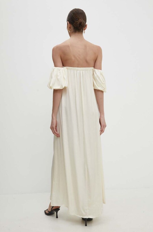 Odzież Answear.LAB sukienka b827.ijs beżowy