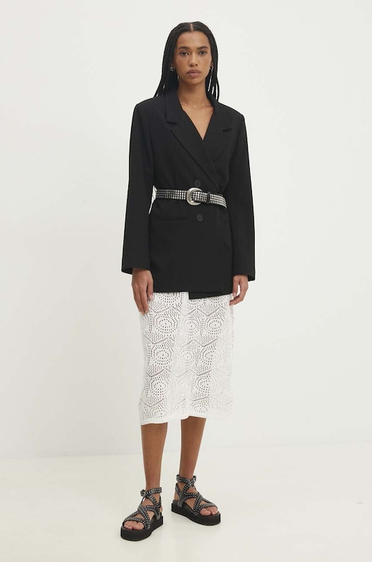 Answear Lab rochie XP029.HWK alb WW24