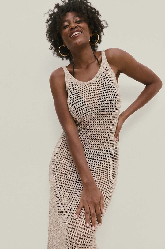 Answear Lab rochie aur YP046.HWK