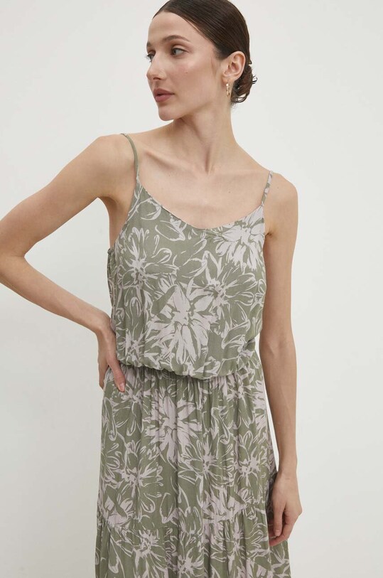 Answear Lab rochie verde D73771Z30313C.HWK