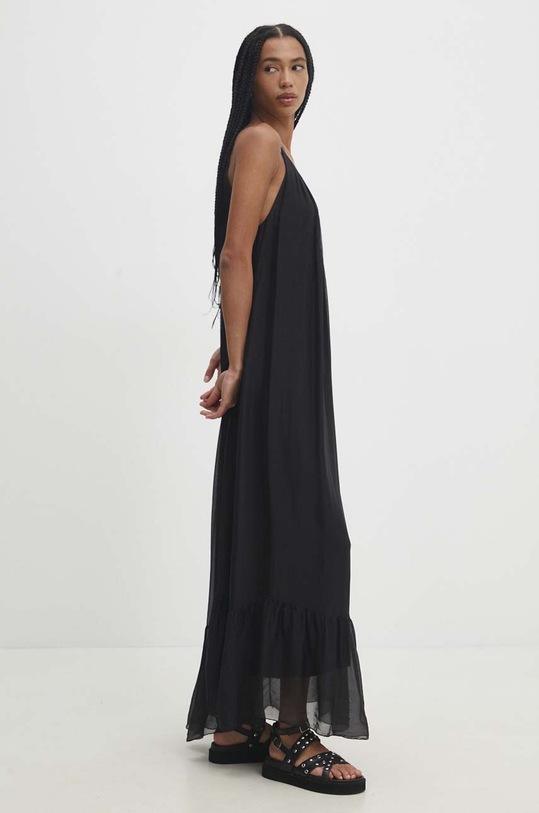 Pamučna haljina Answear.LAB d661.ijs crna WW25