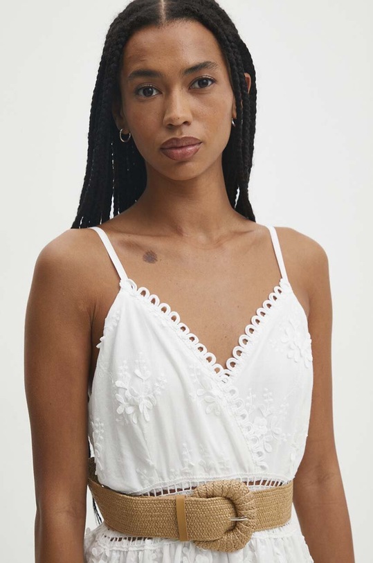 Answear Lab sukienka bawełniana D29013.HKK biały