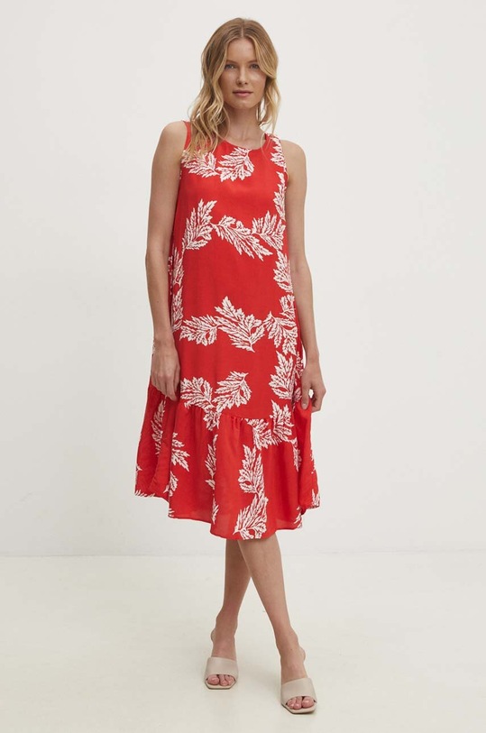 Answear.LAB sukienka 23662.tjs czerwony WW24