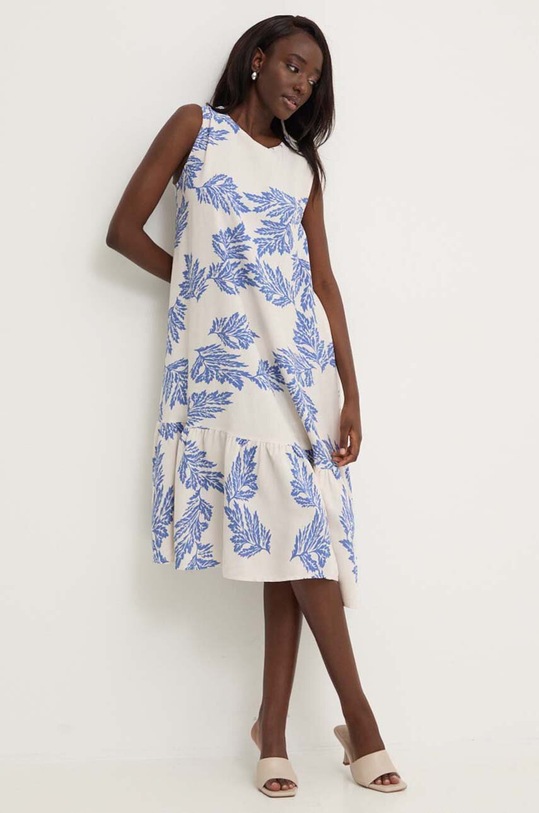 Answear.LAB sukienka casual niebieski 23662.tjs