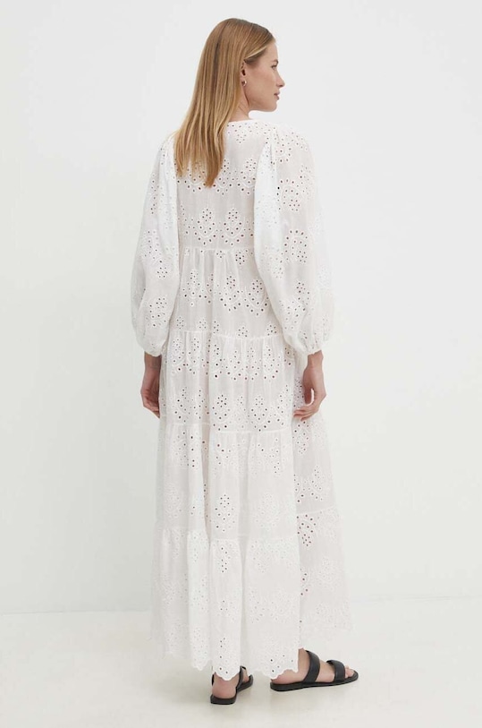 Odzież Answear Lab sukienka bawełniana 5888.tjs biały