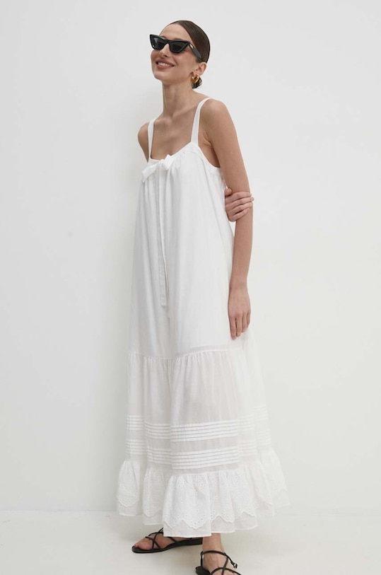 Answear Lab sukienka bawełniana 6947.tjs biały WW24