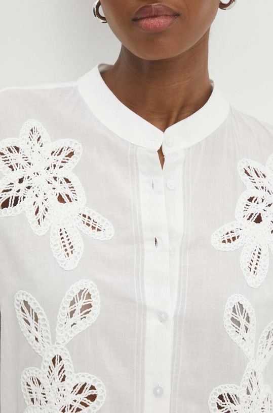 Answear.LAB sukienka bawełniana biały 6961.tjs