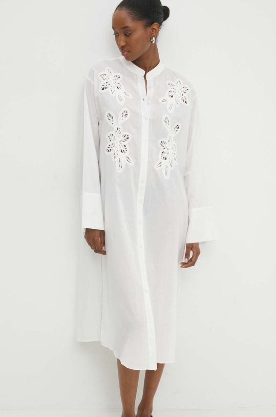 Answear.LAB sukienka bawełniana 6961.tjs biały