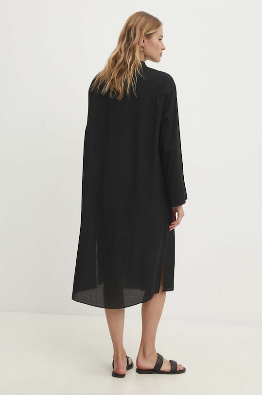 Ρούχα Βαμβακερό φόρεμα Answear.LAB 6961.tjs μαύρο