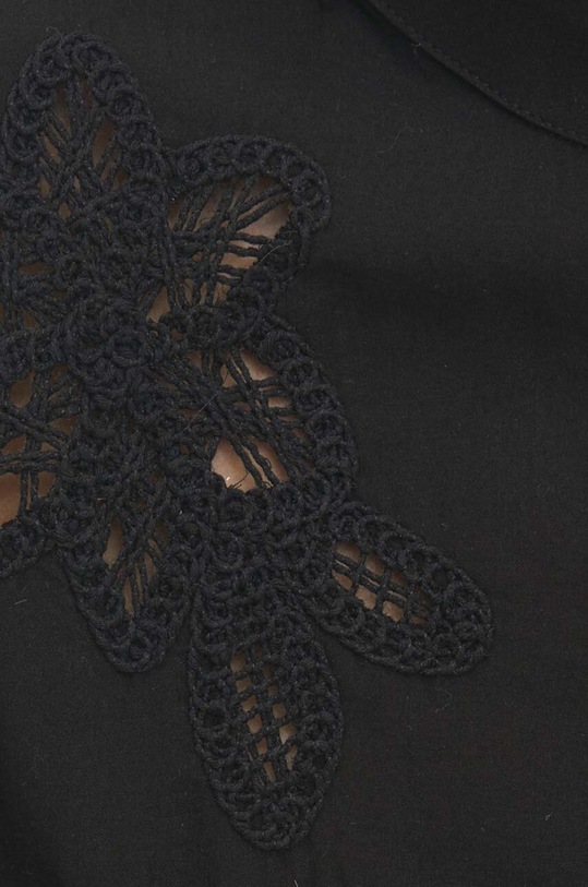 Βαμβακερό φόρεμα Answear.LAB 6961.tjs μαύρο