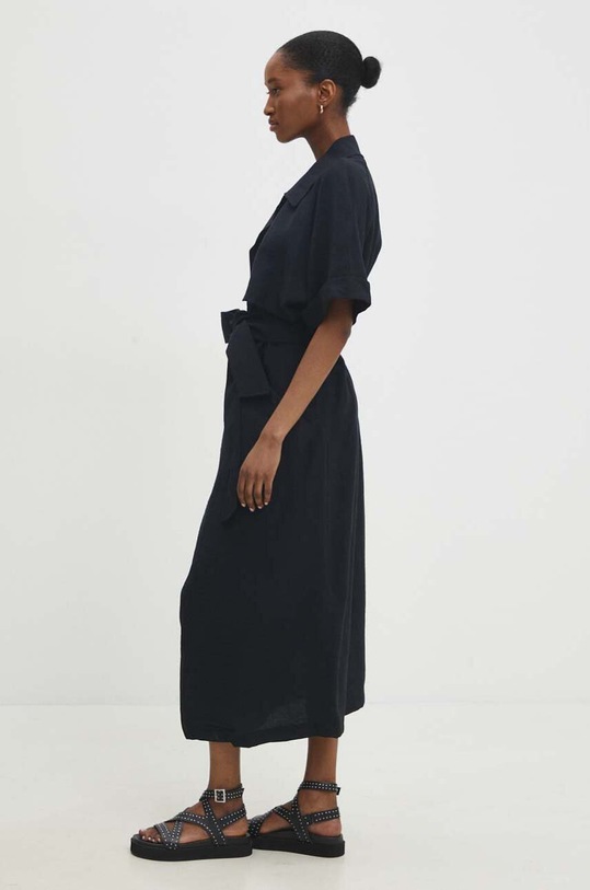Answear Lab sukienka casual czarny 250204.tjs