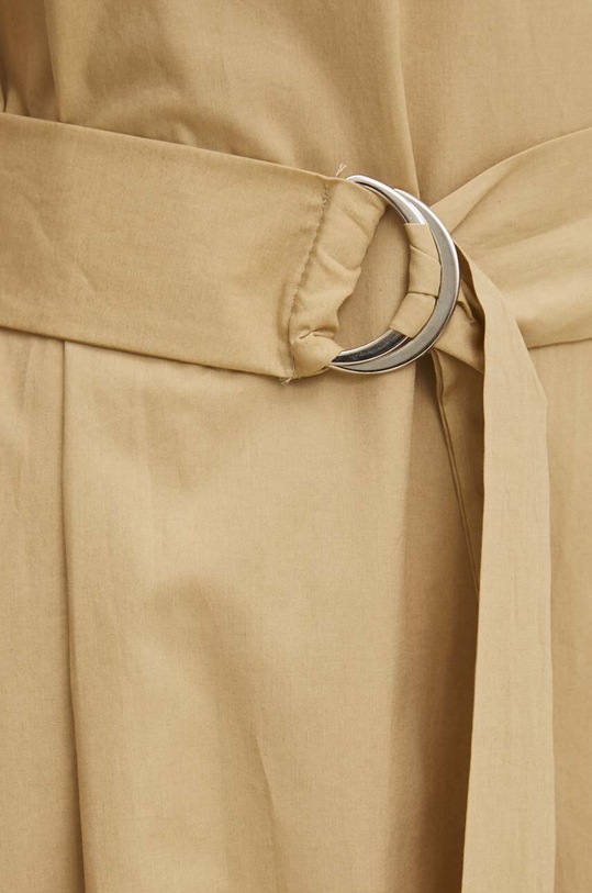 Answear Lab sukienka bawełniana 19685.tjs beżowy