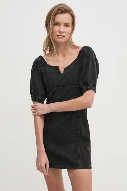 Одежда Джинсовое платье Answear.LAB 7142.tjs чёрный