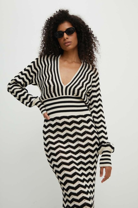 Haljina Answear.LAB crna 2712.tjs