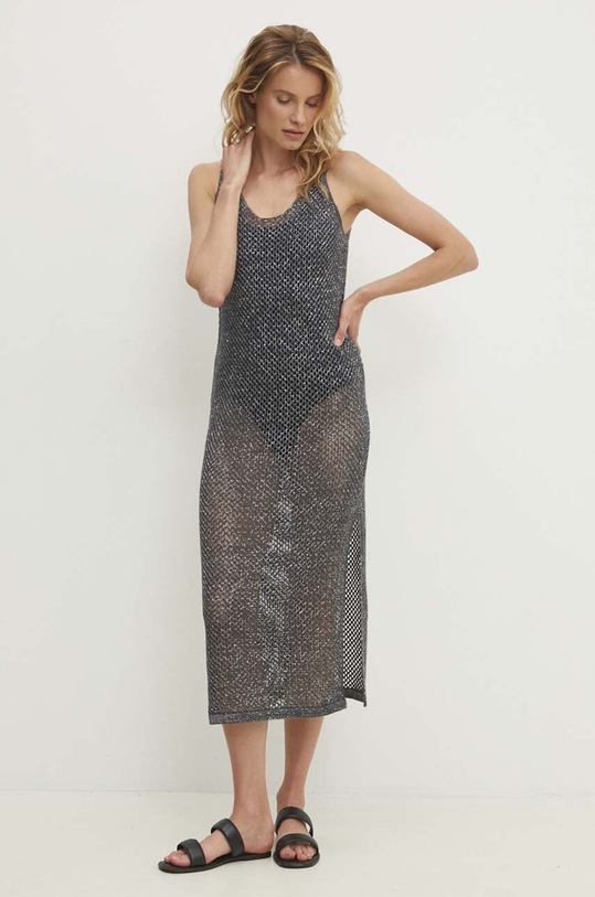 Answear Lab sukienka casual szary 231003.TJS