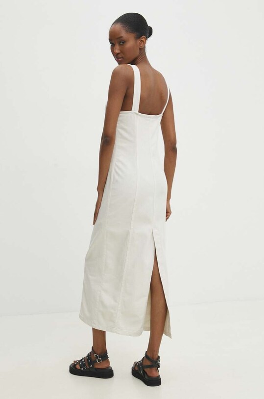 Answear Lab rochie din denim 2597.ijs bej WZ24