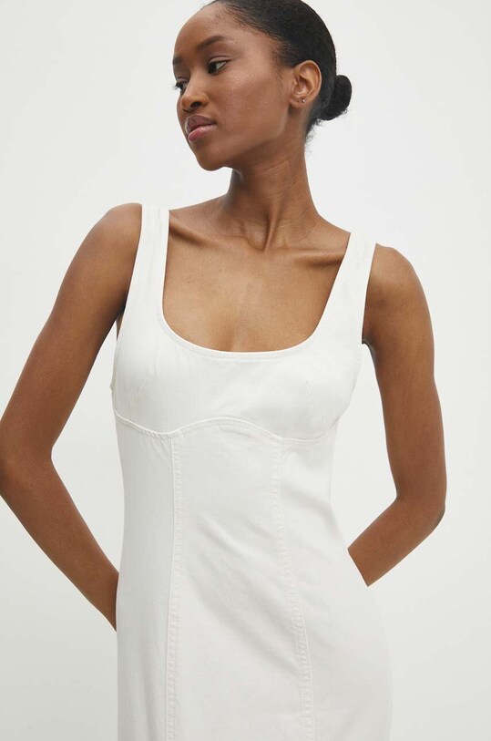 Îmbrăcăminte Answear Lab rochie din denim 2597.ijs bej