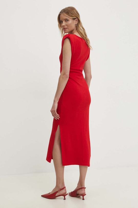 Answear Lab sukienka bawełniana sng.ssd07z.tjs czerwony WW24