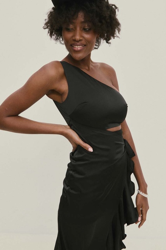 Answear Lab rochie negru 516101.fjs
