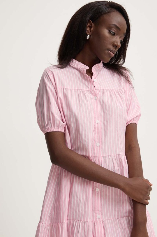 Answear Lab sukienka bawełniana różowy sng1a.tjs