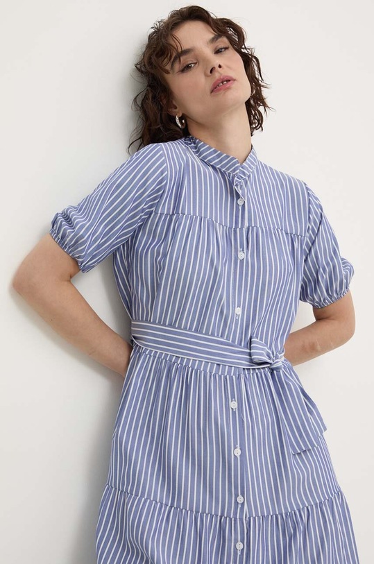 Answear Lab sukienka bawełniana niebieski sng1a.tjs