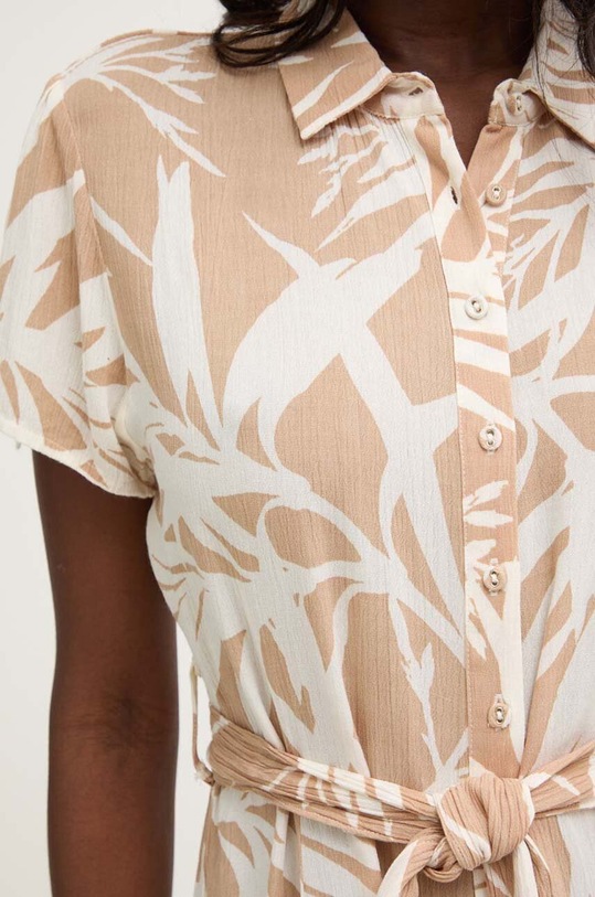 Šaty Answear.LAB rea.long.fd béžová