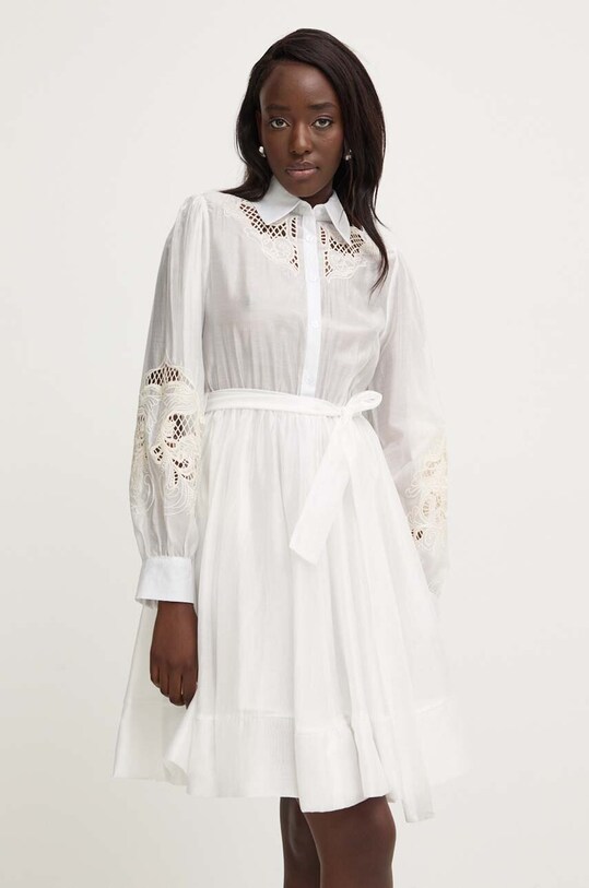 Answear.LAB ruha gombolós fehér bx14182.IKK