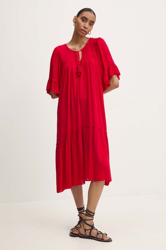 Answear Lab sukienka casual czerwony lorena.fh