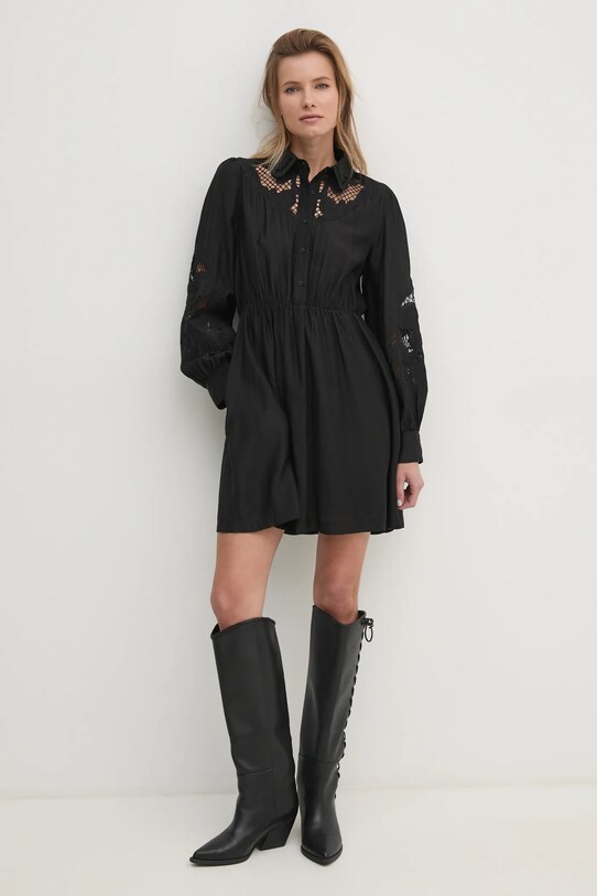 Платье Answear.LAB casual чёрный MA780.HWK