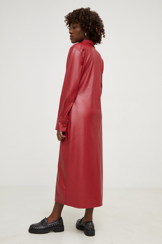 Answear Lab sukienka 7104.TKK bordowy WW24