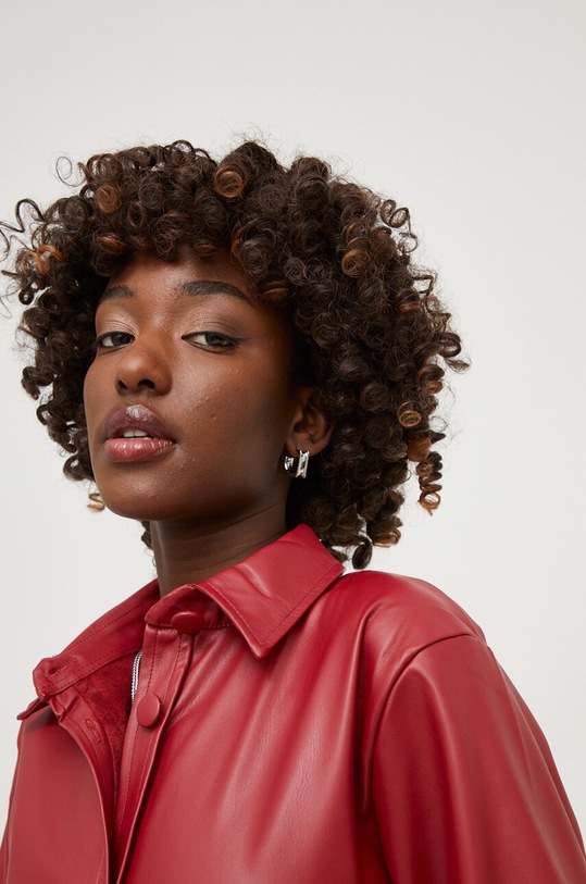 Odzież Answear Lab sukienka 7104.TKK bordowy