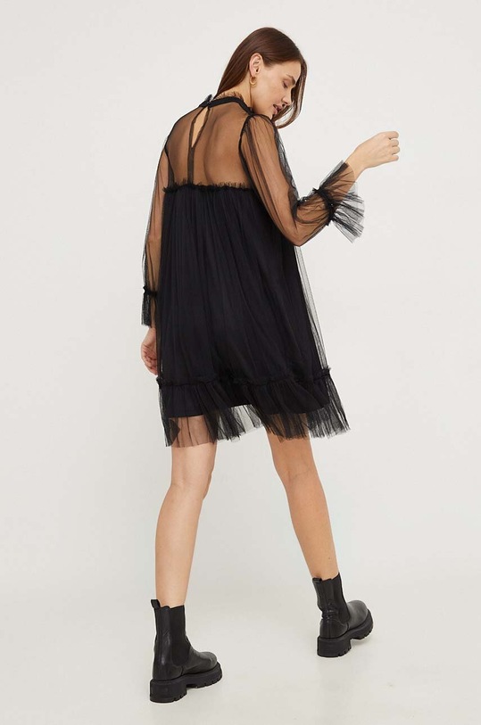 Odzież Answear Lab sukienka 80876.1.FKK czarny