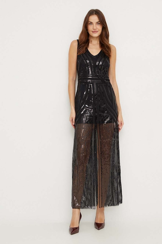 Answear Lab sukienka szpic czarny 5025.iw